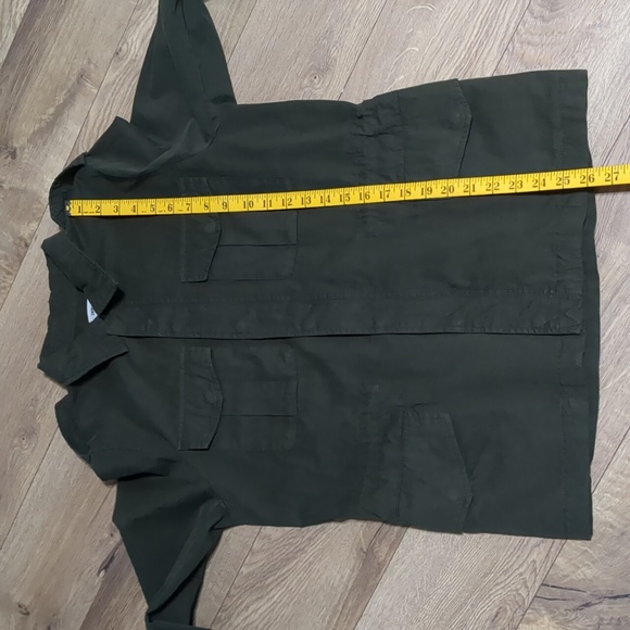 Zadig & Voltaire Kayak Bis jacket Military Green Skull Guitar Patch Women Sz M - Picture 7 of 12